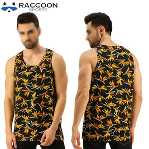 Camiseta Deportiva de Último Diseño para Hombre, para Gimnasio y Entrenamiento Muscular, de Poliéster/Spandex, de Secado Rápido y Transpirable, Raccoon Sports - Product Image 4