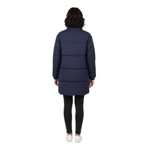 Blouson bomber moderne décontracté pour femme, long, coupe-vent, respirant, matelassé, écologique, toucher doux, coupe décontractée, design tendance - Product Image 4