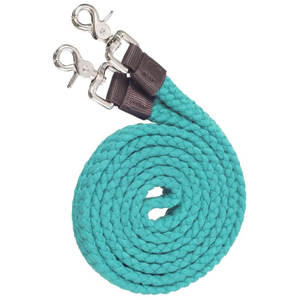 Rênes en coton tressé souple Pro Cotton Roping pour l'équitation western, les barrel racing, avec attaches à déclenchement rapide, pour le rodéo, la randonnée équestre et l'entraînement des chevaux - Product Image 2
