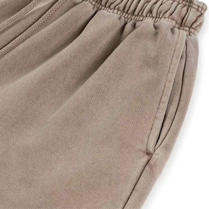 Wholesale Custom Sweat Pants Trousers 100% Cotton Washed <b>Oversized</b> <b>Sweatpants</b> Baggy Wide Leg Sweat Jogger Track men's trousers - Product Image 4