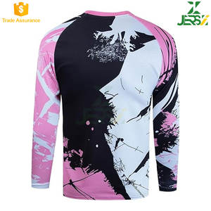 Jersey de bicicleta de montaña para hombre, camiseta de manga larga MTB todoterreno y Motocross para descenso, camiseta de ciclismo transpirable de secado rápido - Product Image 2