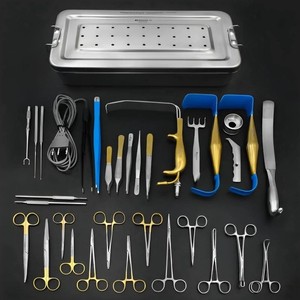 Ensemble d'instruments de chirurgie mammaire Tebbetts, 38 pièces, ensemble manuel d'augmentation mammaire - Product Image 2