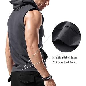 Fabricantes de ropa Camiseta deportiva básica de alta calidad para hombres Ropa de algodón Ropa de gimnasio Camisas para hombres hechas por Dress Sports - Product Image 5