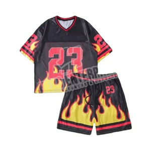 Concevez votre propre uniforme de football Ensemble d'uniformes de football en gros Uniforme d'équipe avec logo imprimé personnalisé - Product Image 1