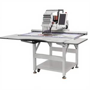Máquina de bordar plana computarizada industrial de 12 agujas, lista para usar - Product Image 3