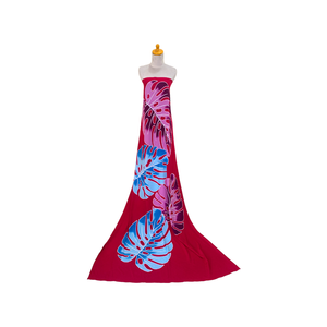 Meilleure qualité rayonne 2025 nouveau design des artisans balinais sarongs paréo unique floral peint à la main une pièce fabriquée à l'origine à Bali - Product Image 2