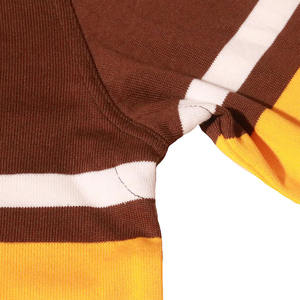 Maillot de rugby en coton respirant, coupe polo, avec ensemble uniforme de rugby pour les sports d'équipe, vêtements d'équipe, maillot de rugby - Product Image 4