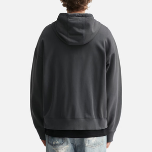 Sweat à capuche zippé pour homme, polaire épais, coupe classique, poche unie, vêtement d'hiver, streetwear, gym, mode, élégant, confortable - Product Image 2