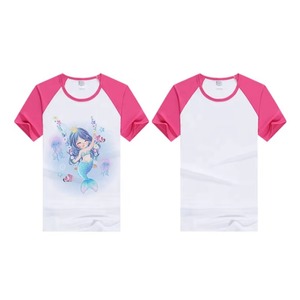 Personalizable DIY Logo CottonBamboo Fiber Raglan Camiseta de manga corta Hip Hop Imprimir Sublimación Camiseta en blanco para hombres - Product Image 6