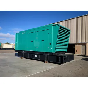 Groupe électrogène diesel triphasé 1000 kW - 277/480 V, modèle 1000DQFAD, groupe de secours commercial fermé - Product Image 1