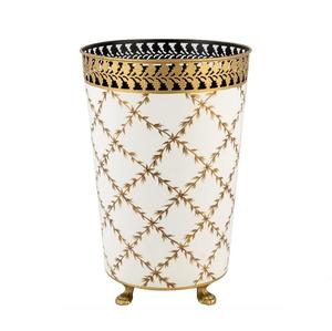 Hand Painted Metal Garbage Waste <b>Bin</b> in Unique Design With Greatest Quality Customized Size Shape Color at Wholesale Prices - Product Image 2