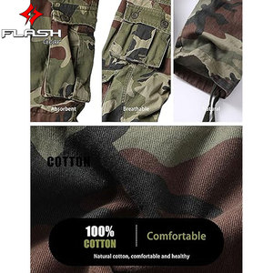 กางเกงคาร์โก้มีสไตล์ของผู้ชายกางเกงผ้าคุณภาพสูงทนทานกระเป๋าอเนกประสงค์สำหรับการผจญภัยกลางแจ้งการเดินเขาชุดลำลอง - Product Image 6