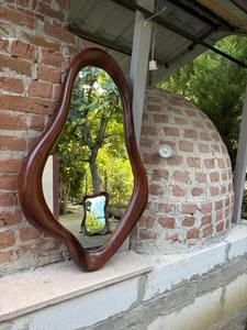 Best Quality Natural Wood Frame <b>Wall</b> <b>Mirror</b> for Home Office Hotel Use and Interior Decoration Available at Best Price From India - Product Image 4
