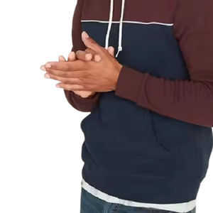 เสื้อฮู้ดดี้โอเวอร์ไซส์ทรงหลวม คุณภาพสูง น้ำหนักมาก สำหรับผู้ชาย เสื้อสเวตเชิ้ตเปล่า สไตล์สตรีทแวร์ - Product Image 2