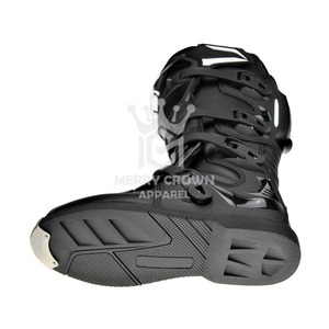 <span class=keywords><strong>Scarpe</strong></span> <span class=keywords><strong>da</strong></span> Moto per Uomo, Calzature per Motocross Fuoristrada, Stivali Traspiranti Neri per Uomo e Donna - Product Image 4