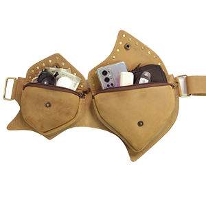 Cinturón para caminar para perros Unisex de Venta caliente con cierre de cremallera Logotipo personalizable Accesorio de función manos libres para amantes de los perros - Product Image 1