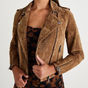 Chaqueta de Cuero de Gamuza Transpirable de Punto para Invierno, con Textura Premium y Comodidad para Mujer - Product Image 2