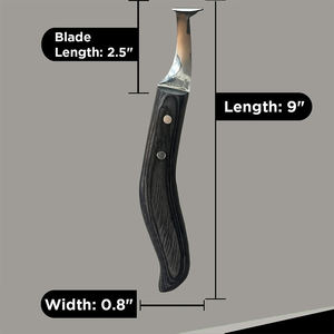 Top Quality Hoof <b>Knives</b> Right Short Narrow Hoof And Claw <b>Knives</b> Stainless Steel For Trimming Animals Hoofs <b>Knives</b> - Product Image 6