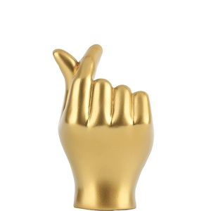 Escultura de Metal personalizada hecha a mano con pulgares grabados, regalo de boda antiguo, ornamento, escultura decorativa para mesa de oficina - Product Image 2