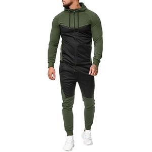 Chándal Premium con cremallera para hombre y mujer, conjunto de dos piezas moderno y funcional, ideal para deportes y uso diario, chándales de trabajo con panel - Product Image 6