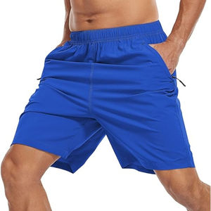 Vente en gros d'usine de haute qualité entraînement course à pied unisexe vêtements de sport décontractés shorts avec poches pour hommes shorts - Product Image 2