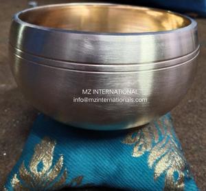 ชามทองเหลืองสำหรับร้องเพลงงานหัตถกรรมที่สวยงามของตกแต่งงานหัตถกรรมโลหะ - Product Image 1