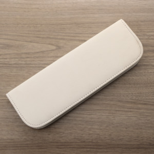 Bolsa de tijera de cuero plateado portátil, plegable, impermeable, ecológica, estuche de almacenamiento moderno para peluquero y herramientas de aseo para mascotas - Product Image 5