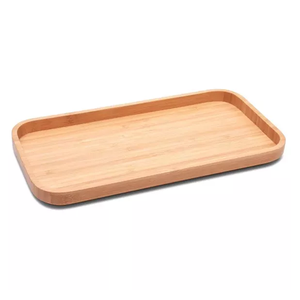 Plateau en bois sur mesure pour la maison, plateau de service rectangulaire design pour aliments, thé, café, barware et boissons - Product Image 5