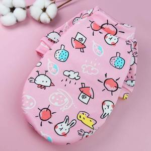 เสื้อสุนัขชุดเดรสแขนยาวระบายอากาศได้ดีเสื้อสำหรับสุนัขลูกสุนัขชุดฤดูหนาวสีพื้นคลาสสิกเป็นมิตรกับสิ่งแวดล้อม - Product Image 2