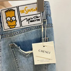 Bekleidungs geschäft Benutzer definierte Damen bekleidung Hangtag Fixed Logo Kleidung Label Produktion für kurzen Rock