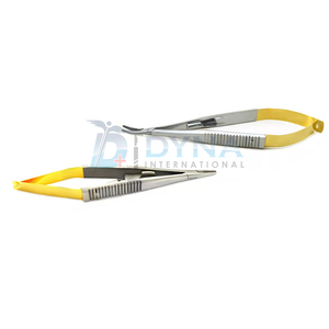 Juego de instrumentos Castroviejo TC de alta calidad, tijeras de Microcirugía Ocular Noyes y soporte de aguja médica, Material de acero inoxidable - Product Image 2