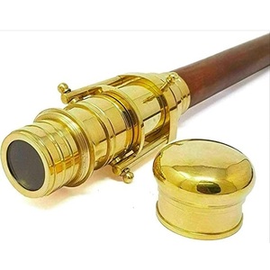 Telescopio Monocular de latón náutico, Binocular con diseño de acabado multicolor, tema Vintage, decoración interior - Product Image 3