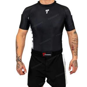 Top vente hommes Compression Fitness Rash Guard à manches longues vêtements de sport sublimé pour MMA utilisation confortable pour les sports d'été - Product Image 1