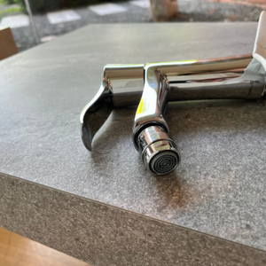 Robinet de lavabo de salle de bain Nobili Sofi Bidet Mixer à levier unique en laiton chromé avec bec pivotant et cartouche céramique durable - Product Image 4