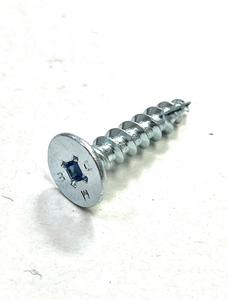 Vis à pince à tête plate en acier standard ISO Vis à pince à joint à profil bas avec finition zinguée mesurée en pouces - Product Image 5