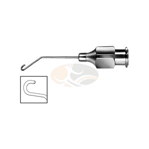 Cannule d'hydrodissection 25G droite Z, précision ophtalmique chirurgicale manuelle, séparation sécurisée et contrôlée des capsules de lentilles MOL - Product Image 1