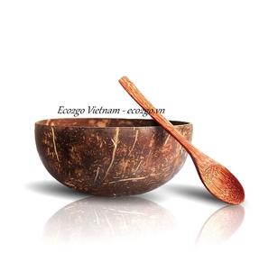 Meilleure vente Petits bols en coquille de noix de coco laquée écologiques Emballage personnalisé gravé au laser avec logo personnalisé Eco2go du Vietnam - Product Image 2