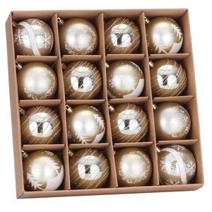 <b>White</b> & Gold Luxury <b>Christmas</b> <b>Tree</b> Baubles <b>Christmas</b> Balls Ornaments Xmas <b>Tree</b> Shatterproof <b>Christmas</b> <b>Tree</b> <b>Decorations</b> Wholesale - Product Image 1