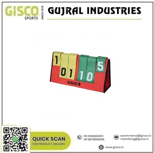 Tableau de score de basket-ball pliable et léger 20 pouces x 11 pouces avec chiffres rabattables imprimés en caractères gras numériques - Product Image 2