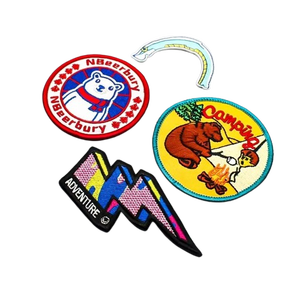 2025แผ่นปักลายดอกไม้ระดับไฮเอนด์สำหรับเสื้อผ้าส่วนใหญ่ทำจากผ้าที่ผลิตจากโรงงานพร้อมโลโก้ที่กำหนดเอง - Product Image 3