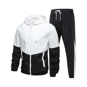 Conjunto Deportivo de 2 Piezas para Hombre, Estilo Casual, con Contraste, para Correr, 2024 - Product Image 1