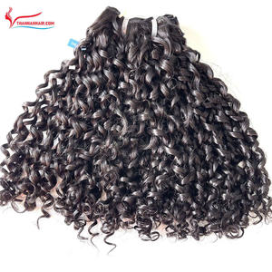 Super promotion : Extensions de cheveux humains vietnamiens 100 % naturels, bouclés Pixie, double épaisseur, haute qualité, prix de gros - Product Image 4