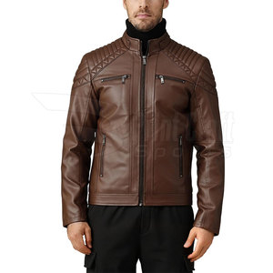 Latest Design Casual Wear <b>Men</b> Leather <b>Winter</b> <b>Jacket</b> Comfortable Professional Made <b>Men</b> Leather <b>Jacket</b> - Product Image 4