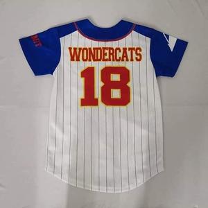 เสื้อเจอร์ซีย์เบสบอลพิมพ์ลายพิมพ์ซับลิเมชันงานปักลายเสื้อเบสบอลลายทางผลิตในปากีสถาน - Product Image 2