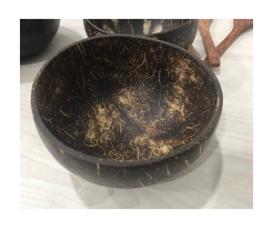 Cuencos de coco grabados a mano cuencos de concha de bambú natural de alta calidad al por mayor proveedor de exportación de fábrica de Vietnam - Product Image 4