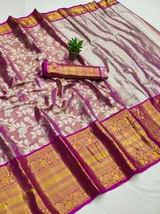 MAGALYA PATTU ที่พิเศษมากกับ MEENA ทอผ้าสารีและสัญญา KANCHI BOADER รวยและ SAREES ดูพระราช - Product Image 5