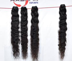 Extensiones de cabello indio crudo virgen alineado con cutícula Natural 100%, cabello humano sin procesar para mujeres negras con rizos sueltos de ondas profundas - Product Image 5