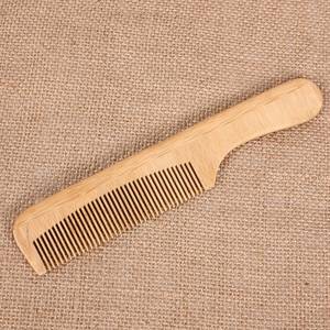 Ensemble de peignes droits à cheveux en bois peignes à perruque en bambou les plus vendus avec poignée incurvée du Vietnam prêt à expédier - Product Image 2