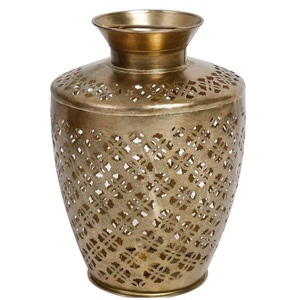Vases à fleurs en métal aluminium de qualité supérieure pour décoration de table d'hôtel et de restaurant - Product Image 6