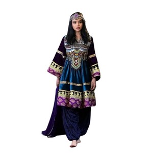 Tailles personnalisées broderie conception robes afghanes dames vente en gros meilleure qualité tribal banjara danse du ventre robe traditionnelle afghane - Product Image 1